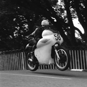 Dave Degens (Matchless) 1962 Senior Manx Grand Prix