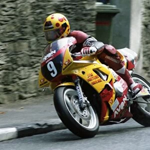 Dave Leach at Union Mills: 1991 Supersport 400 TT