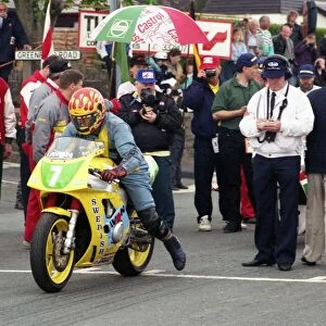 Dave Leach (Yamaha) 1995 Lightweight TT