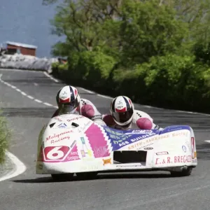 Dave Molyneux 1993 Sidecar TT Print Dave Molyneux 1993 Sidecar TT Print