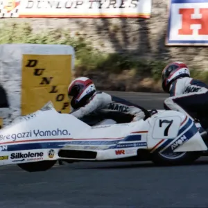 Dave Molyneux & Colin Hardman (Bregazzi Yamaha) 1989 Sidecar TT Dave Molyneux & Colin Hardman (Bregazzi Yamaha) 1989 Sidecar TT