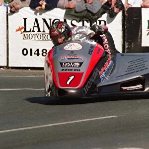 Dave Molyneux & Craig Hallam (DMR Honda) 1999 Sidecar TT