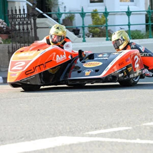 Dave Molyneux & Dan Sayle (DMR Suzuki) 2009 Sidecar TT