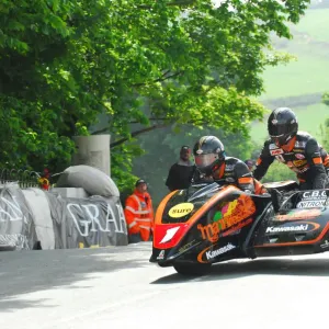 Dave Molyneux 2012 Sidecar TT Print Dave Molyneux 2012 Sidecar TT Print