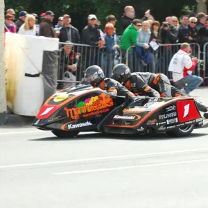 Dave Molyneux & Patrick Farrance (DMR Honda) Sidecar TT 2012 Print Dave Molyneux & Patrick Farrance (DMR Honda) Sidecar TT 2012 Print