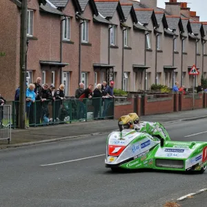 Dave Molyneux & Patrick Farrance (DMR Kawasaki) 2014 Sidecar TT Dave Molyneux & Patrick Farrance (DMR Kawasaki) 2014 Sidecar TT