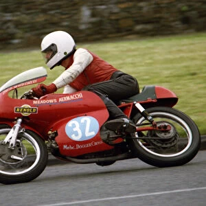 Dave Montgomery (Meadows Aermacchi) 1980 Junior Manx Grand Prix
