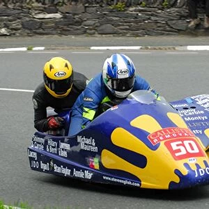 Dave Quirk & Robert Lunt (DMR Yamaha) 2013 Sidecar TT