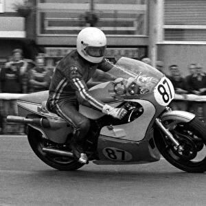Dave Rutzen (Suzuki) 1981 Senior Manx Grand Prix