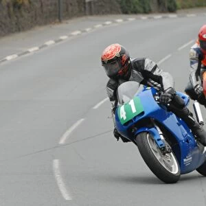 Dave Sells (Honda) and Phil Wakefield (Honda) 2009 Post TT