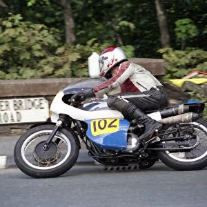 Dave Turner (Triumph) 1990 Senior Classic Manx Grand Prix