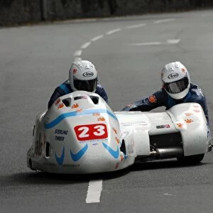 Dave Wallis & Philip Iremonger (LCR Honda) 2008 Sidecar TT