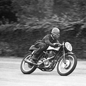 David Beckett (BSA) 1958 Junior Snaefell Manx Grand Prix