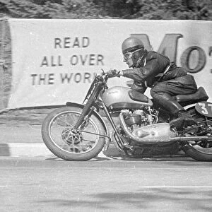 David Birrell (Triumph) 1951 Senior Clubman TT