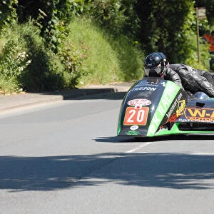 David Kimberley & Robert Bell (Honda) 2011 Sidecar TT