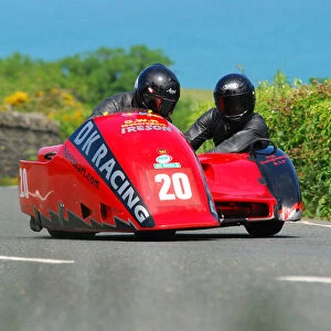 David Kimberley & Robert Bell (Ireson Honda) 2010 Sidecar TT