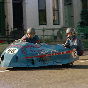 David Low & Janet Low (Suzuki) 1987 Sidecar TT
