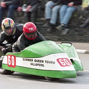 David Stone & Owen Dyke (Yamaha) 2000 Sidecar TT