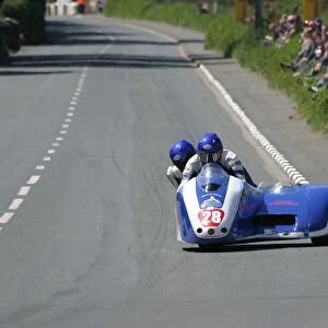 David Wallis & Sally Wilson (Shelbourne) 2005 Sidecar TT