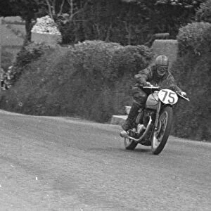 David Whitworth (Triumph) 1950 Senior TT