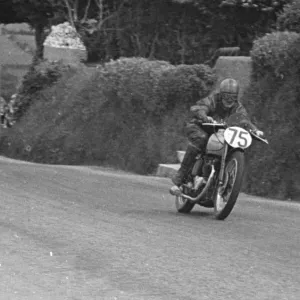 David Whitworth (Triumph) 1950 Senior TT