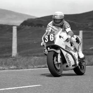 Davide Tardozzi (Cagiva Bimota) 1986 Formula 2 TT