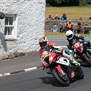 Dennis Booth (BMW) and Darren Creer (BMW) 2022 Southern 100