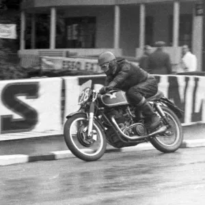 Dennis Christian (Matchless) 1956 Senior TT