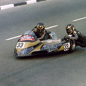 Dennis Holmes & Steve Bagnall (Yamaha) 1982 Sidecar TT