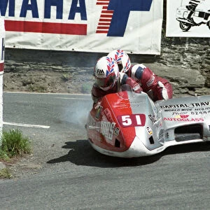 Dennis Proudman & Michael Craig (Yamaha) 1993 Sidecar TT