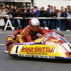 Derek Bayley & Bryan Nixon (Yamaha);1986 Sidecar TT