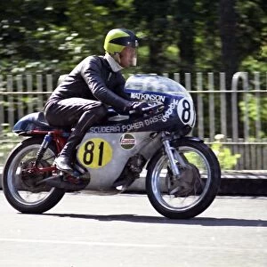 Derek Dyson (Aermacch) 1972 Senior Manx Grand Prix
