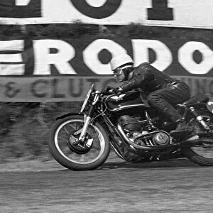 Derek Farrant (Matchless) 1953 Senior TT
