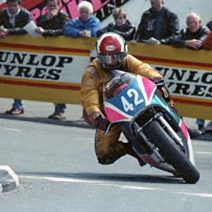 Derek Glass (Yamaha) 1990 Junior TT