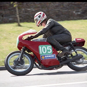Derek Holliland (Ducati) 1990 Lightweight Classic Manx Grand Prix