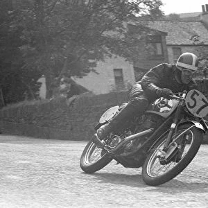 Derek Minter (BSA) 1955 Senior Manx Grand Prix
