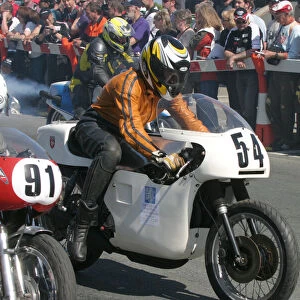 Derek Wood (Triumph) 2007 TT Parade Lap
