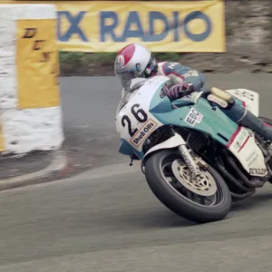 Des Barry (Yamaha) 1987 Formula One TT