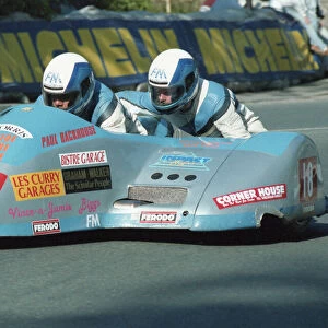 Des Founds & Dicky Gale (DJS Kawasaki) 1991 Sidecar TT