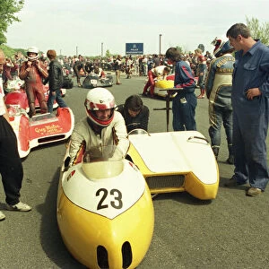 Des Founds & Gary Irlam (REA Suzuki) 1987 Sidecar TT