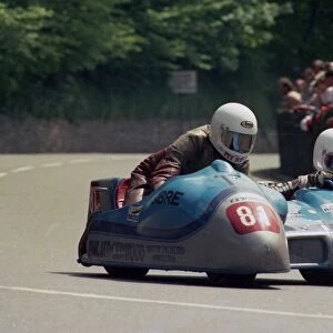 Dick Fletcher & Nick Roche (Yamaha) 1986 Sidecar TT