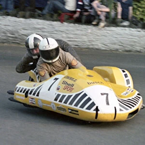 Dick Greasley & Gordon Russell (Busch Yamaha) 1978 Sidecar TT