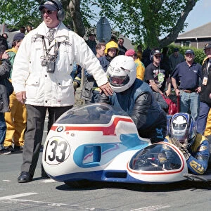 Dick Hawes & Eddie Kiff (Busch) 2002 TT Parade Lap