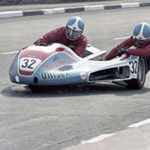 Dick Tapken & Peter Williams (Yamaha) 1980 Sidecar TT