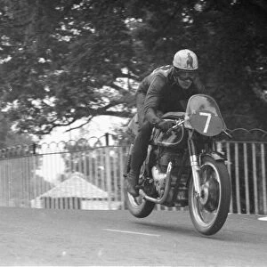 Dick Thomson (Matchless) 1956 Senior TT