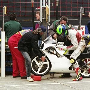 Dirk Kaletsch (Honda) 1995 Ultra Lightweight TT