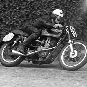 Don Chapman (AJS) 1955 Junior TT