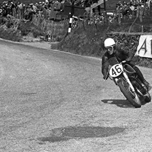 Bill Doran (AJS) 1953 Senior TT
