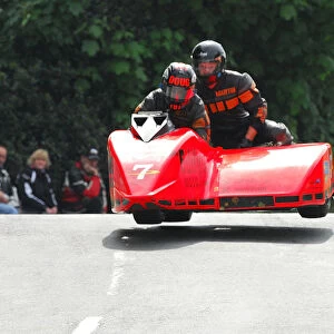 Doug Wright & Martin Hull (Baker Honda) TT 2012 Sidecar TT