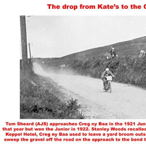 The drop from Kates to the Creg